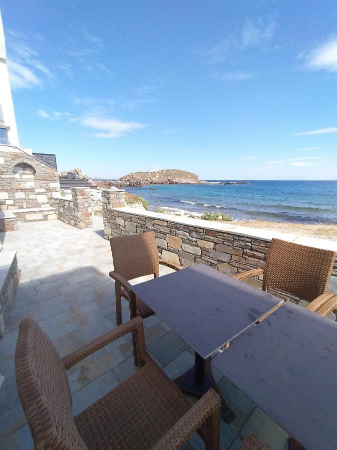 Appartement Albatross Seafront House à Naxos City Extérieur photo