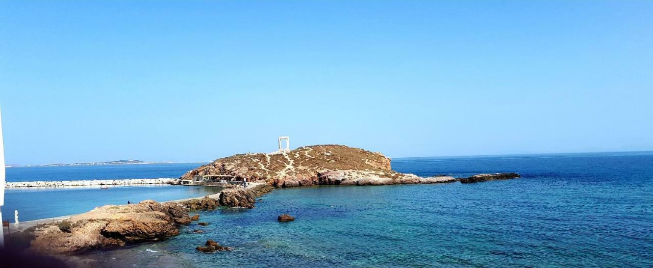 Appartement Albatross Seafront House à Naxos City Extérieur photo
